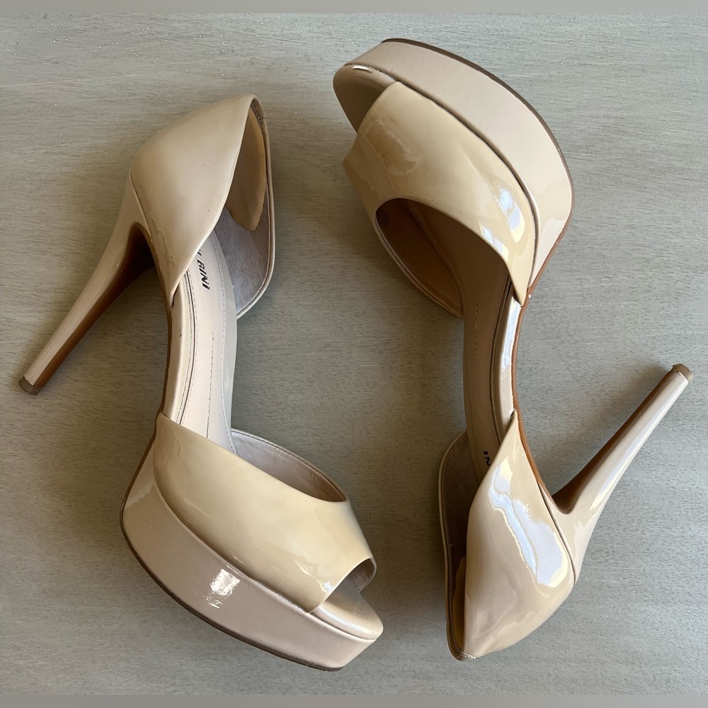 Gianni bini, 8 1/2 women’s, pink marble heels